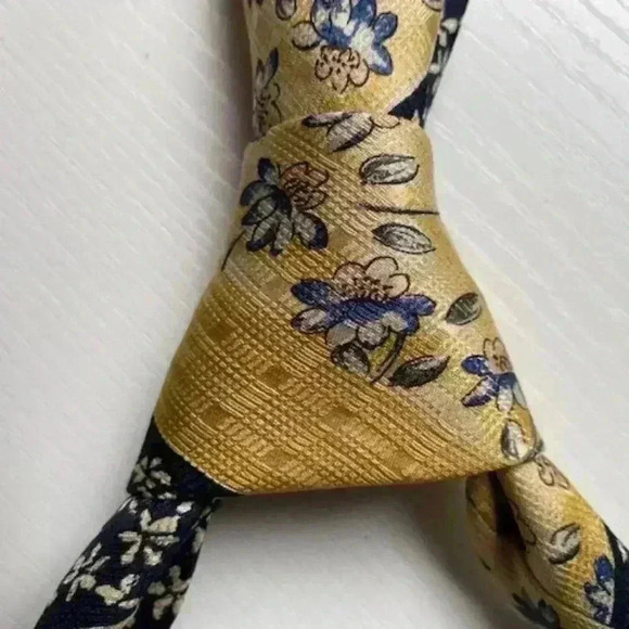 AMERICA Y2K Vintage Silk Tie Made in Italy - Picture 3 of 6